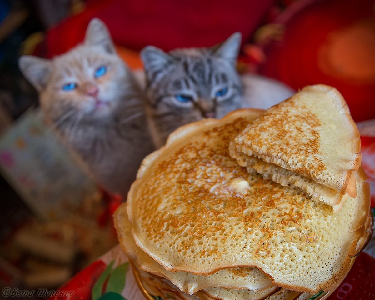 Блинчики необычной формы