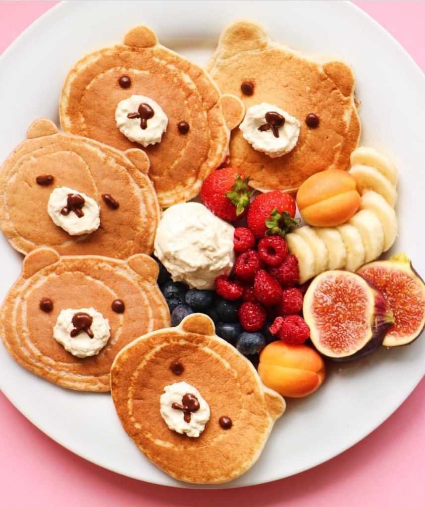 Блины для детей красивые