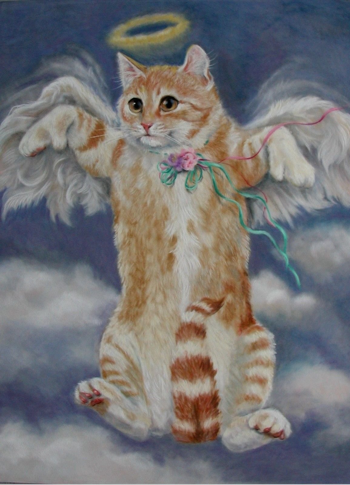 Звёздная кошка с крыльями