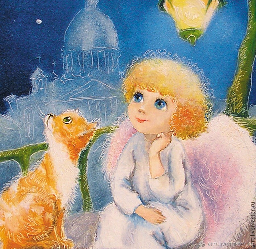 Кот ангел