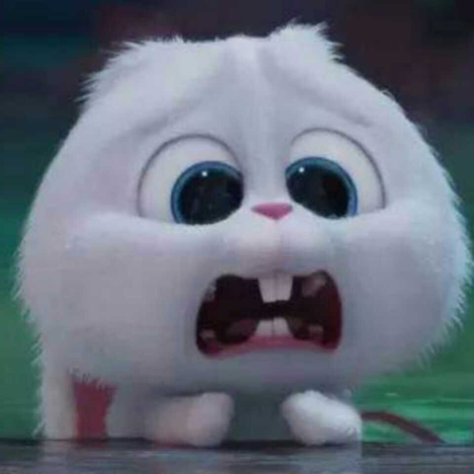 Бешеный кролик из мультика Тайная жизнь