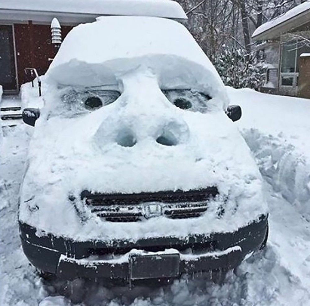 Шутки про много снега