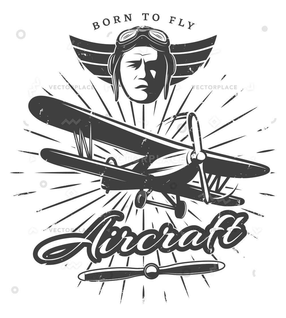 Логотип летчика