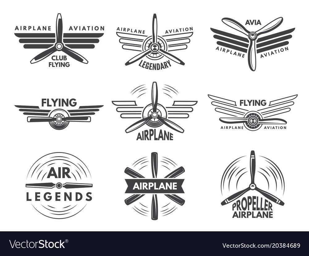 Авиационные логотипы и эмблемы