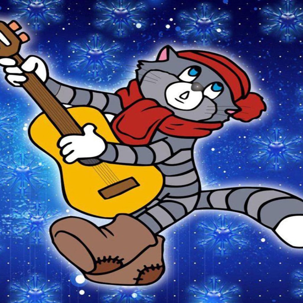 Кот Матроскин Простоквашино молоко