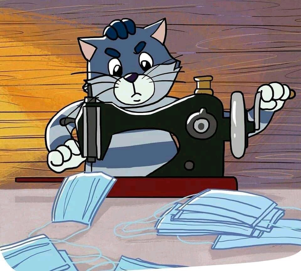 Кот Матроскин трафарет на окно