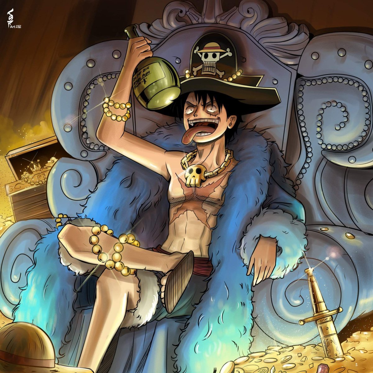 Ван Пис Робин и Хэнкок