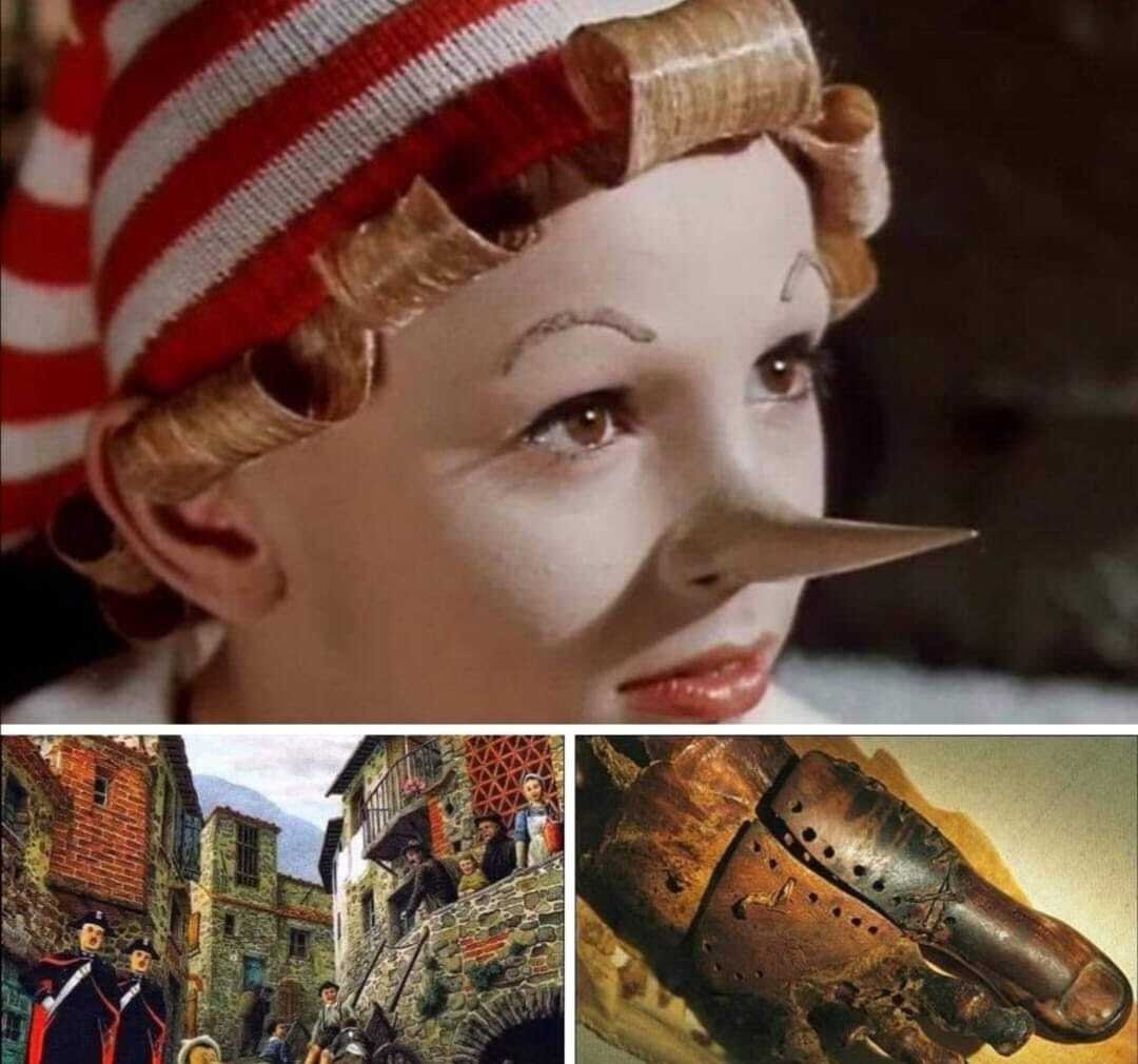 Буратино с длинным носом