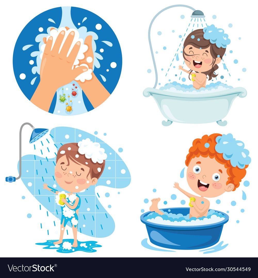 Гигиена кожи рисунок