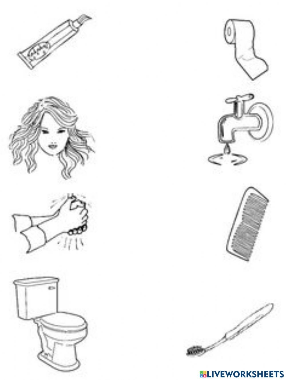 Задания на тему предметы гигиены