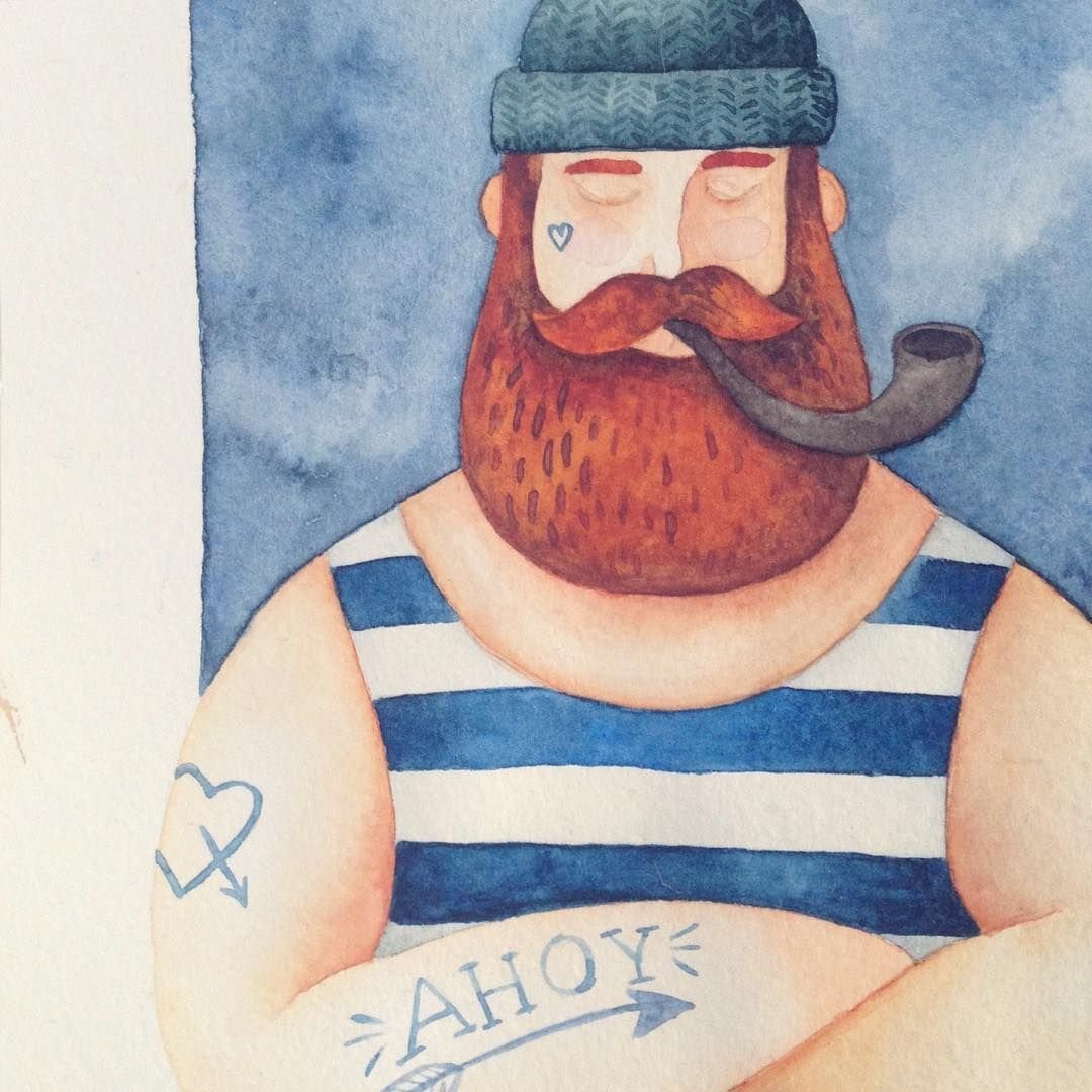 Моряк с рыжей бородой