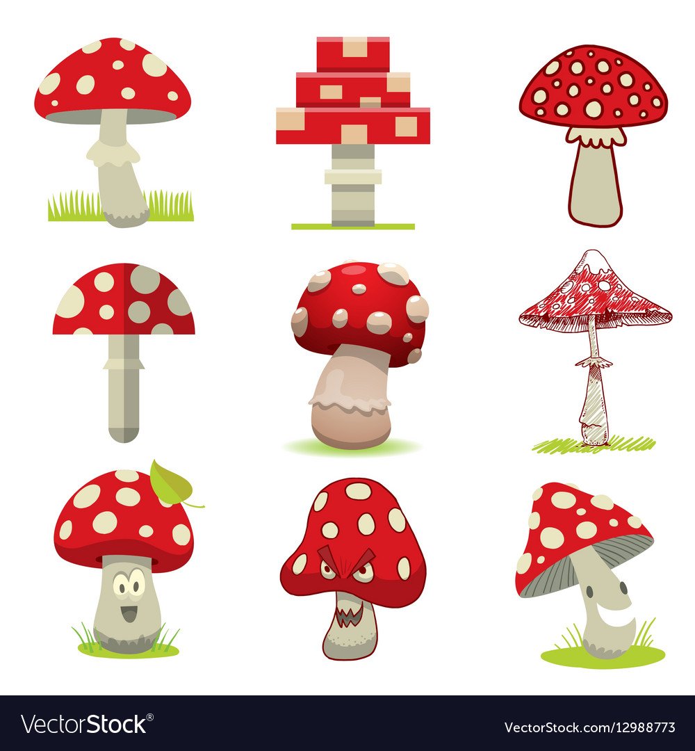 Мухомор для украшения группы детей