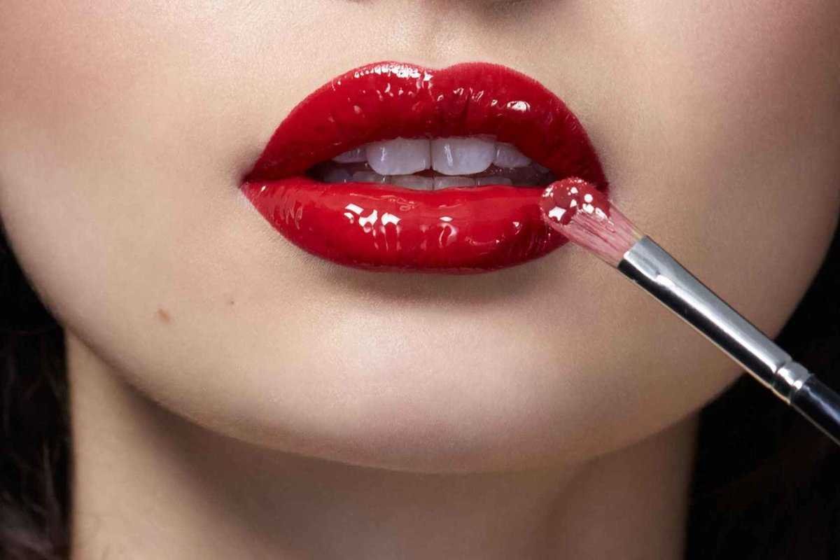 Цветные губы