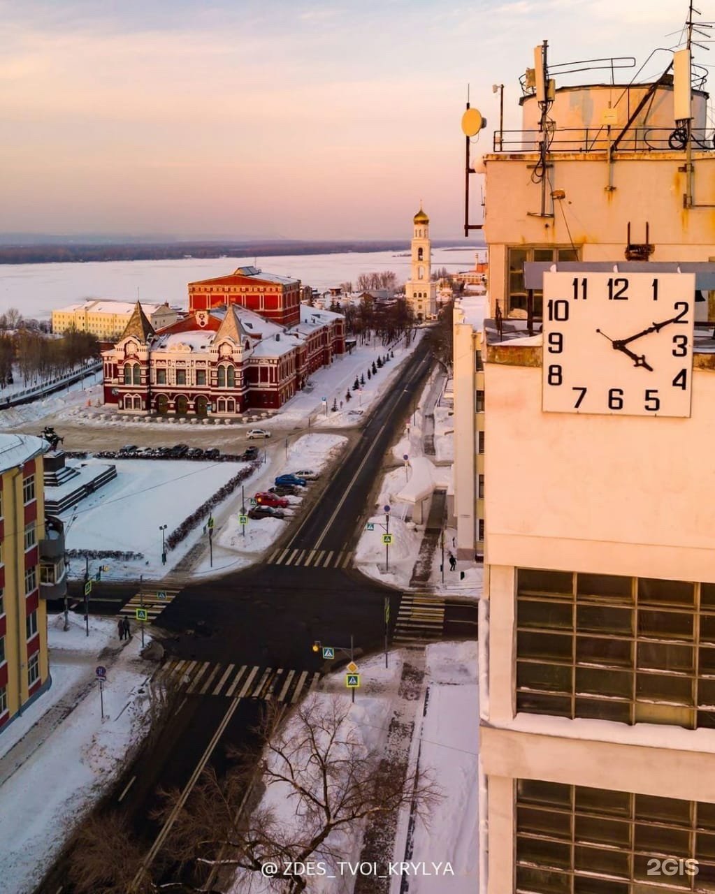 Самара зимой