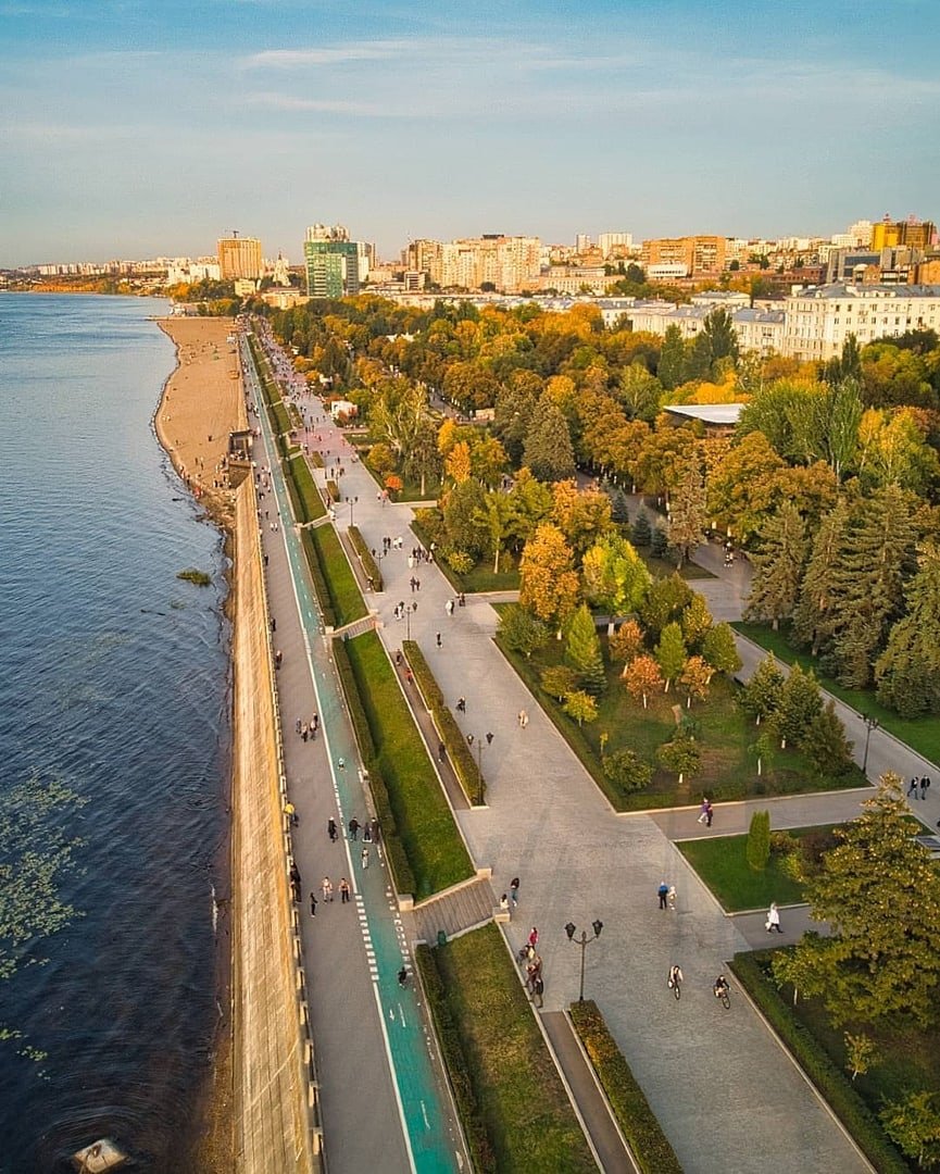 Самара набережная Волги