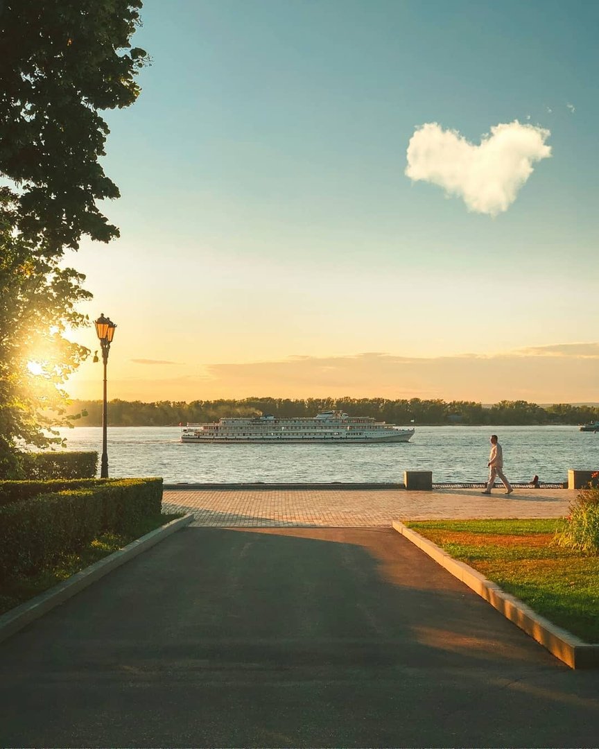 Старая набережная Самара