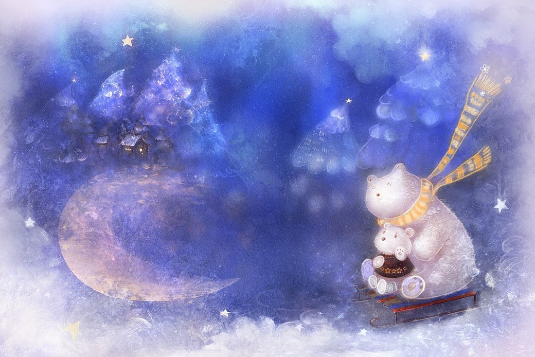 Приятного зимнего вечера