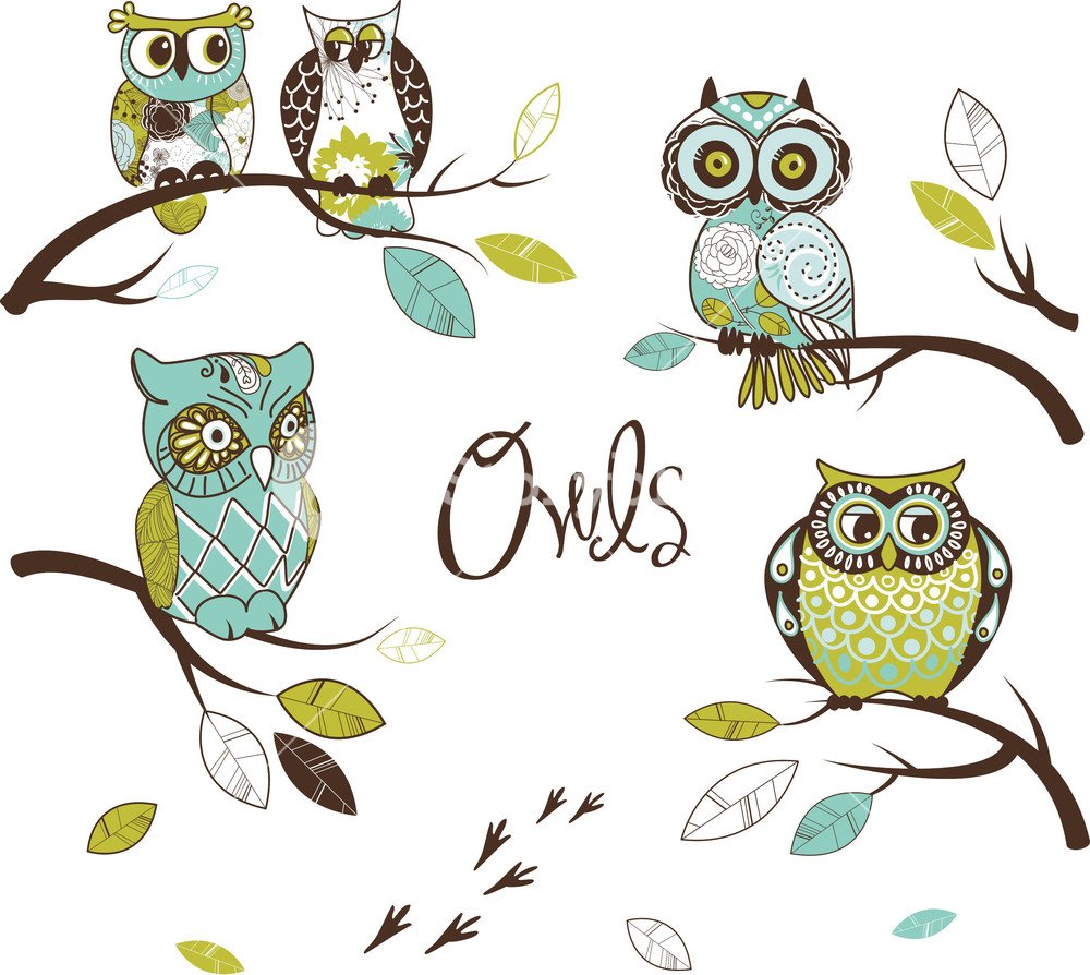 Фотообои Сова на дереве