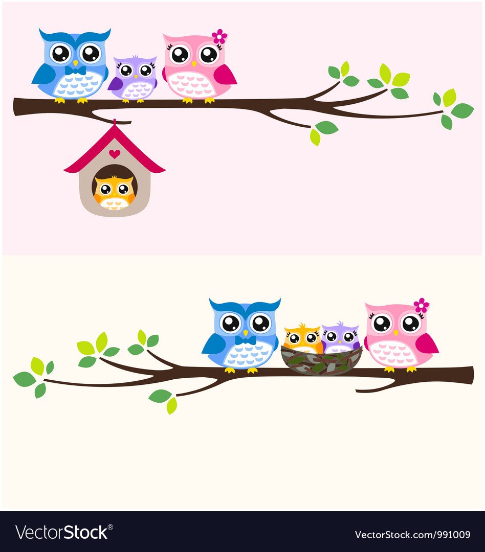 Сова на ветке