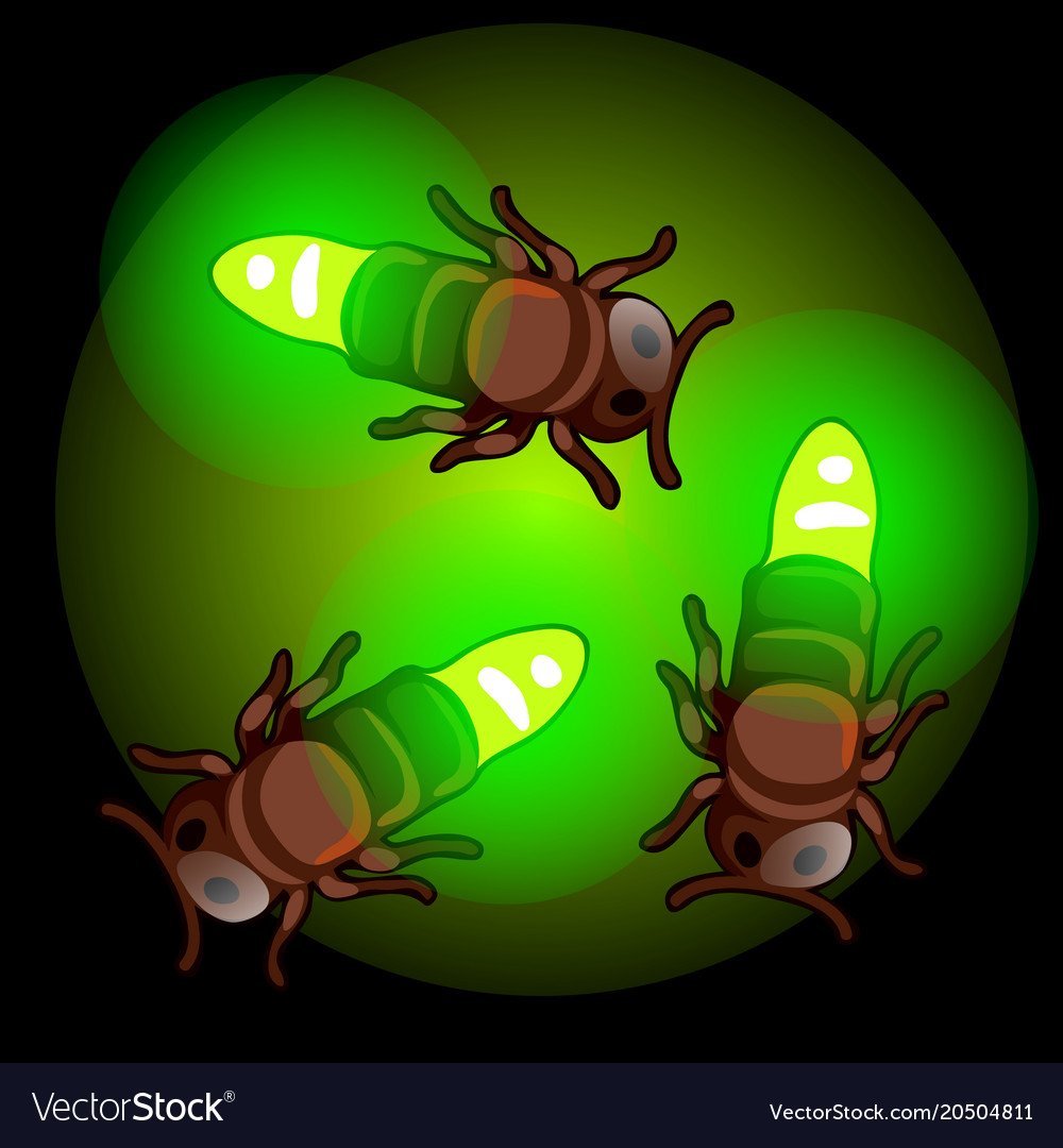 Светлячок мультяшный