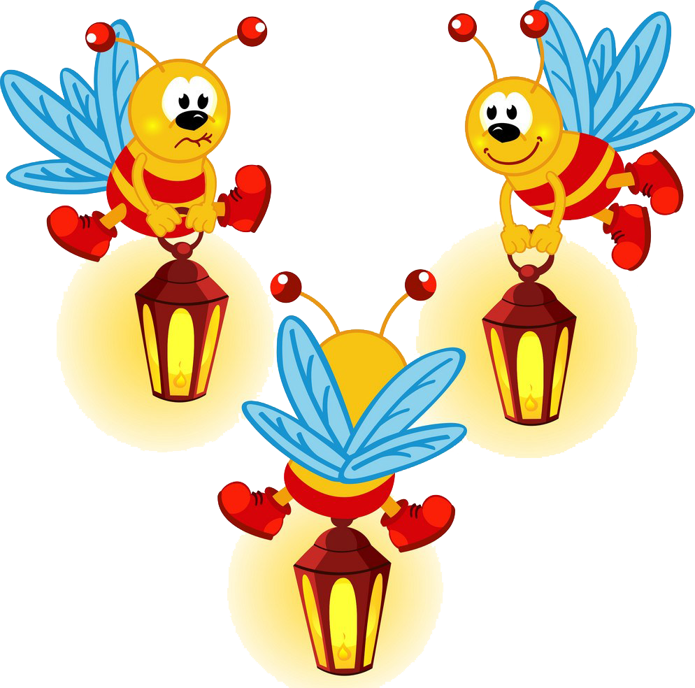 Светлячок мультяшный