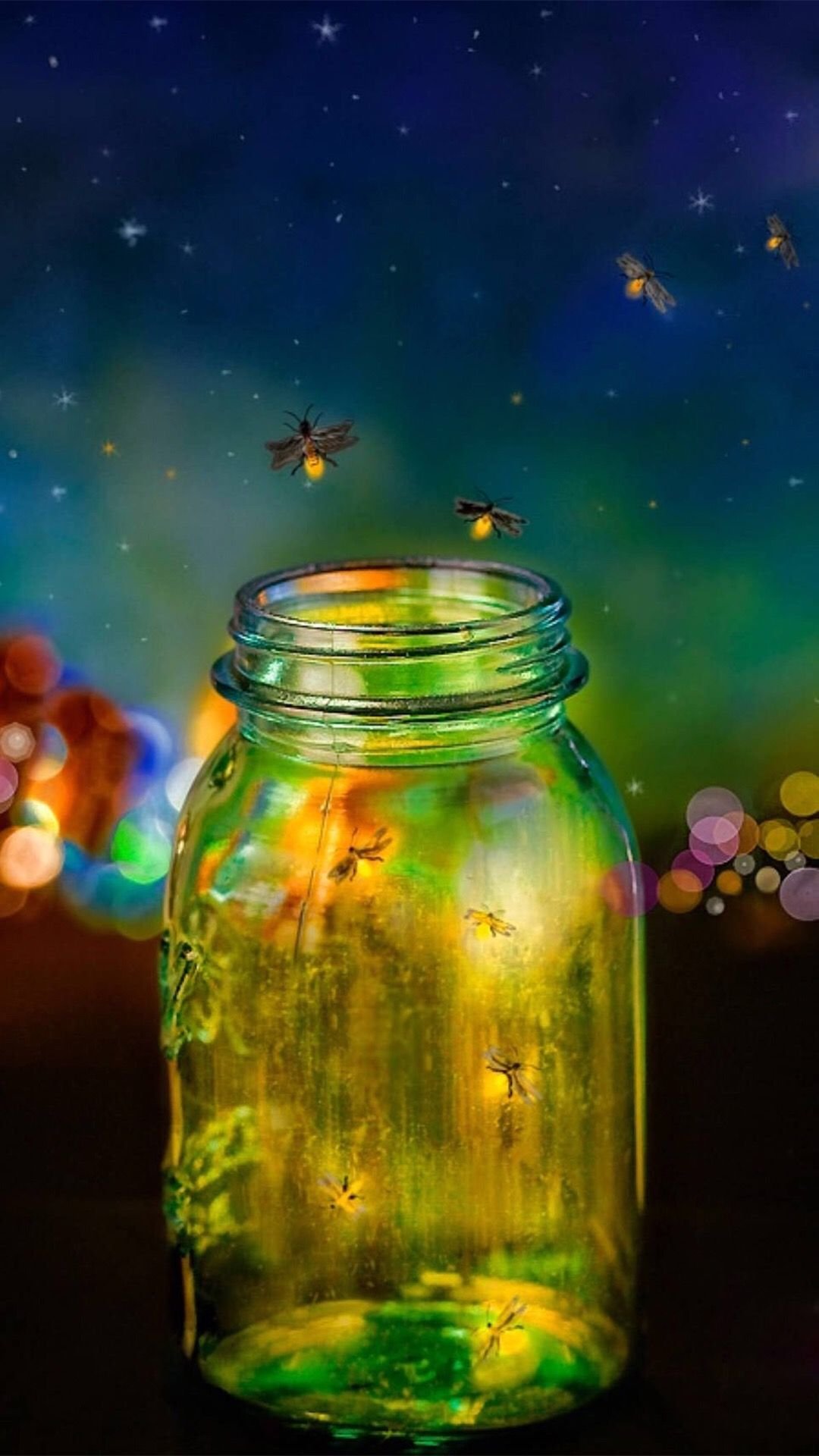 Светлячки в банке