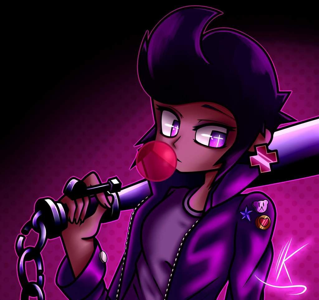 Brawl Stars арт героиня Биби