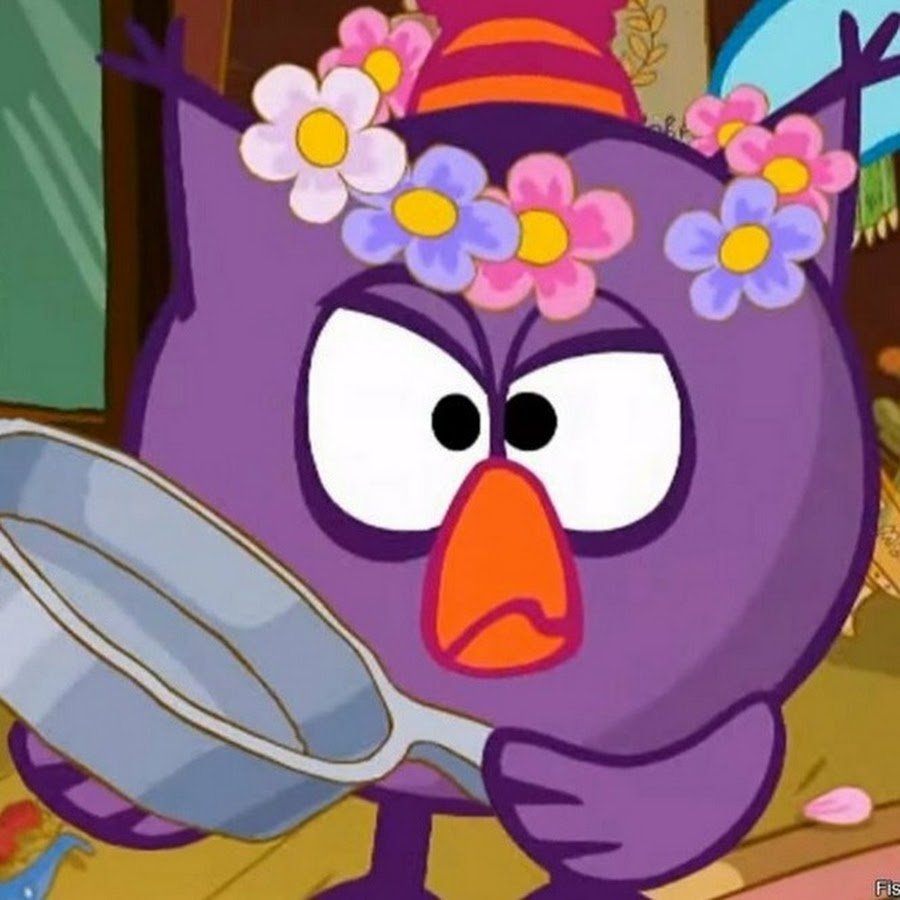 Смешарики кар Карыч и Совунья