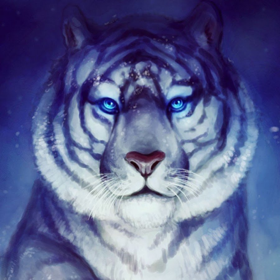 Заставка белый тигр