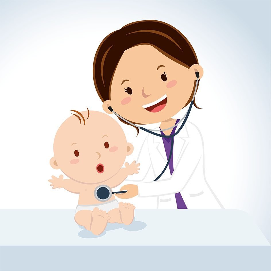 Педиатр иллюстрация
