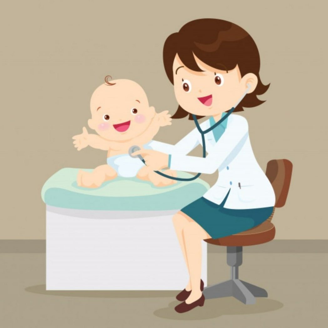 Педиатр иллюстрация