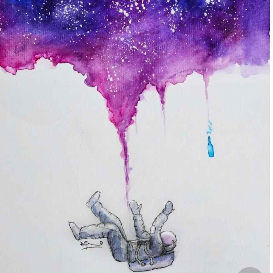 Космос картинки для срисовки