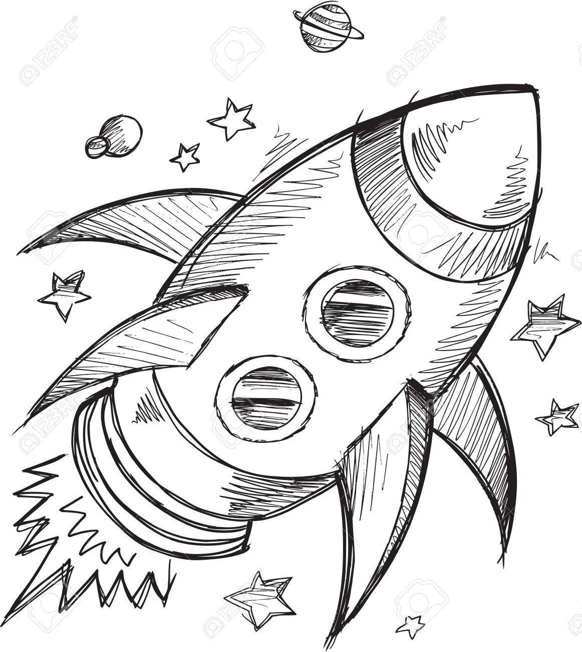 Рисунки для срисовки космас