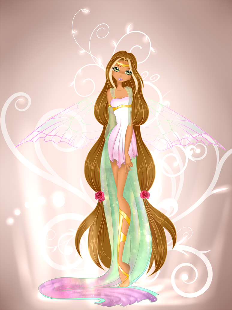 Феи Винкс Флора арт