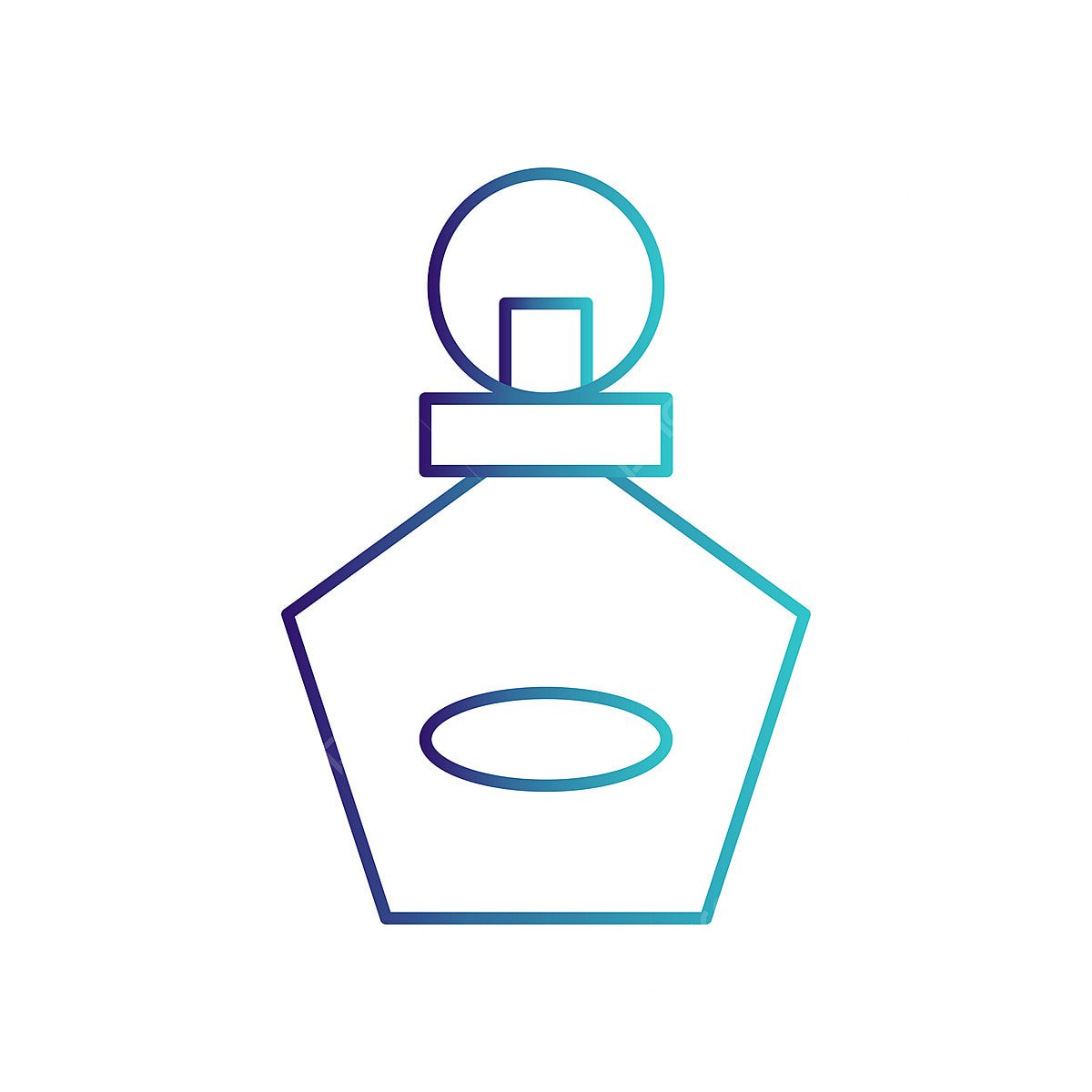 Флакон духов значок