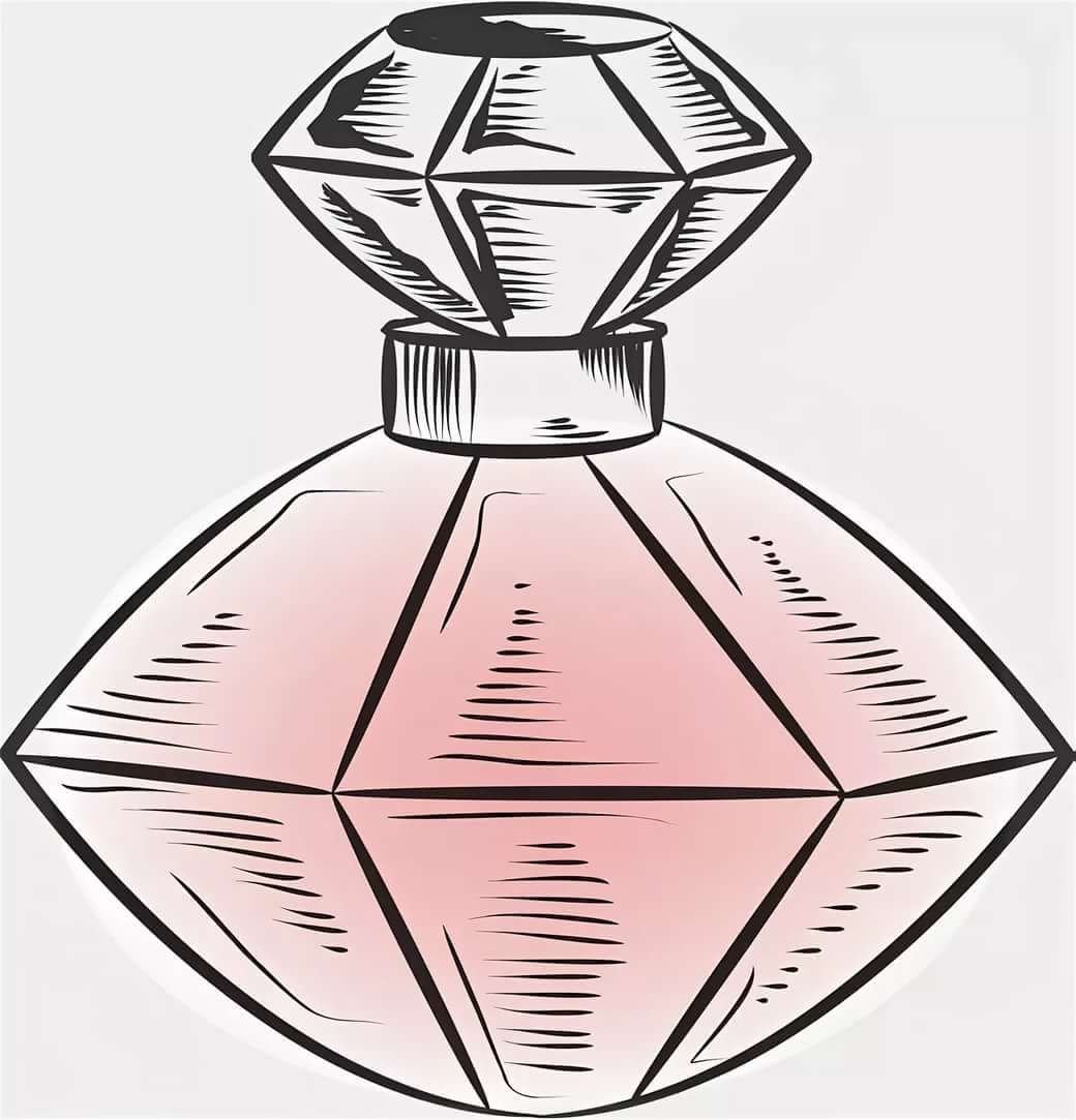 Духи нарисованные