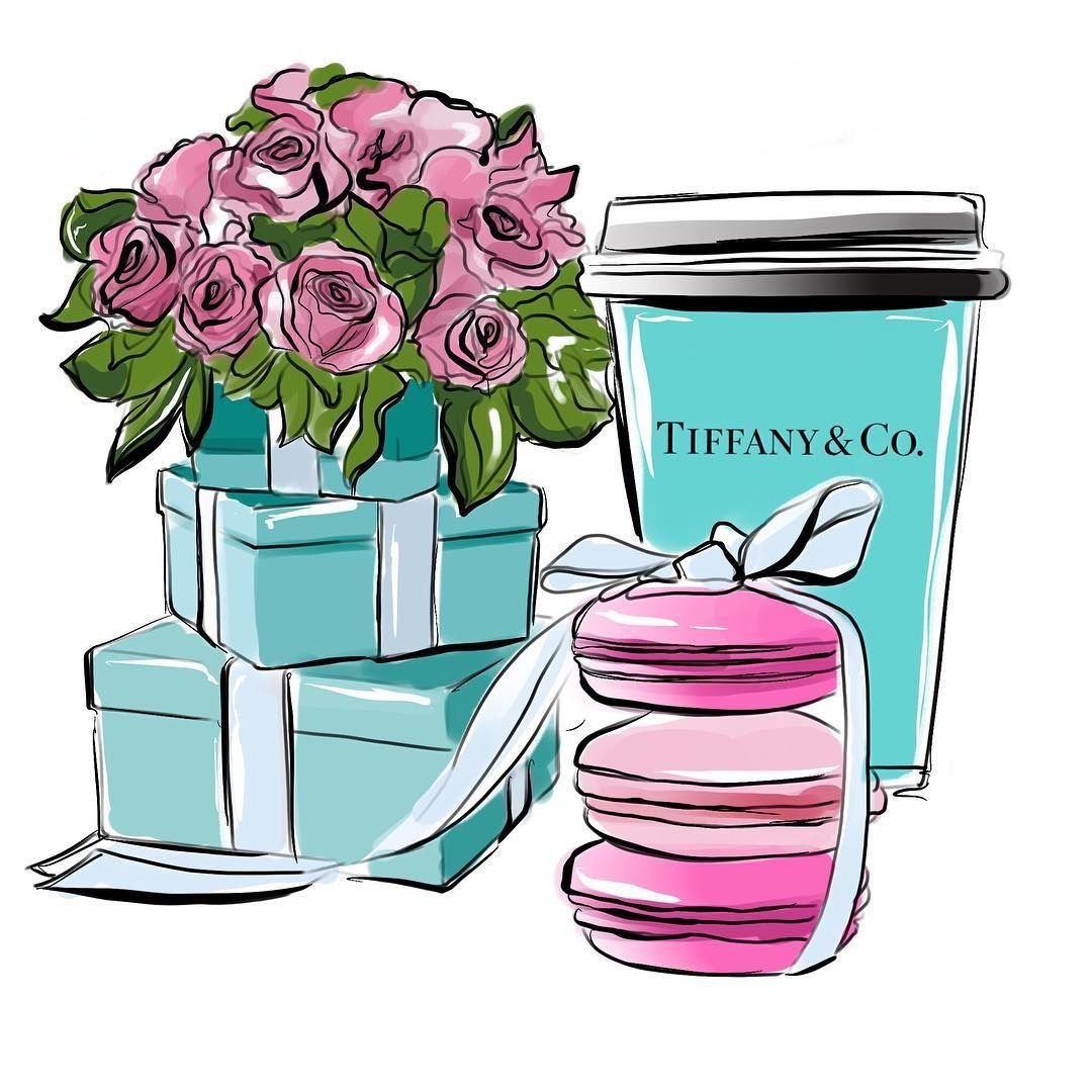 Модные иллюстрации подарок