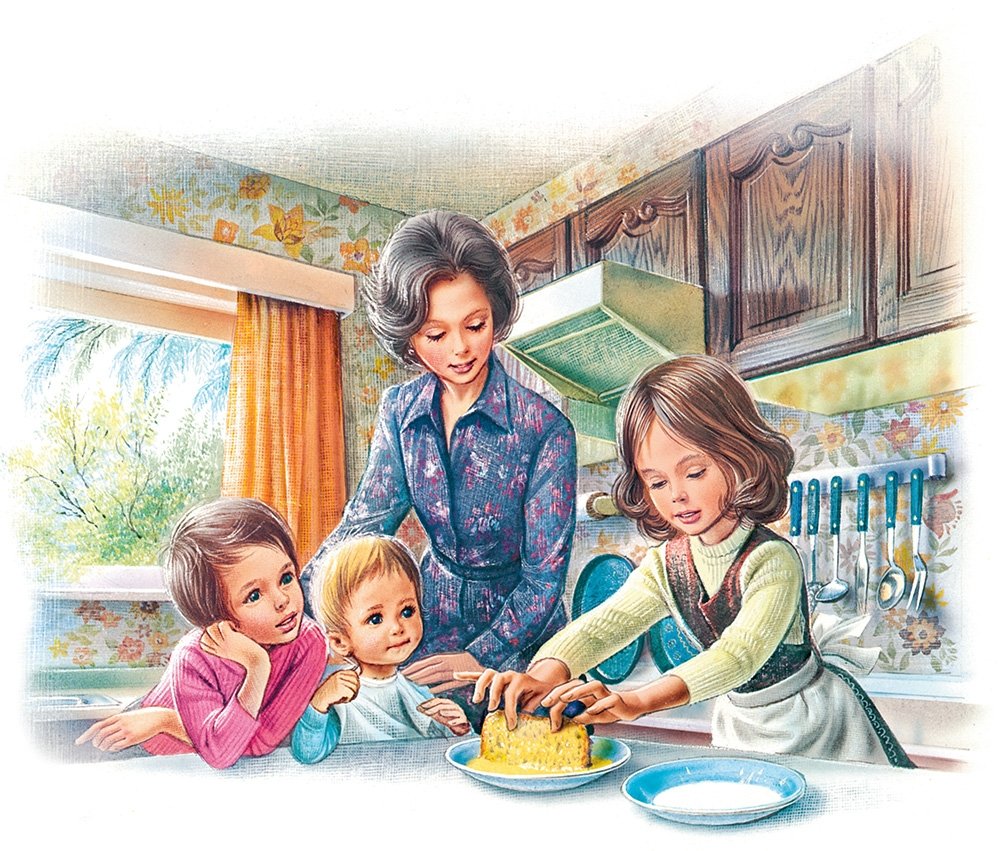 Готовка дети на прозрачном фоне