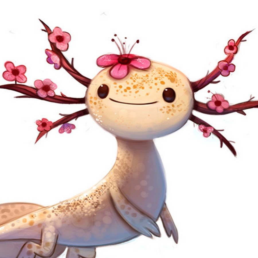 Аксолотль агатовый дракон