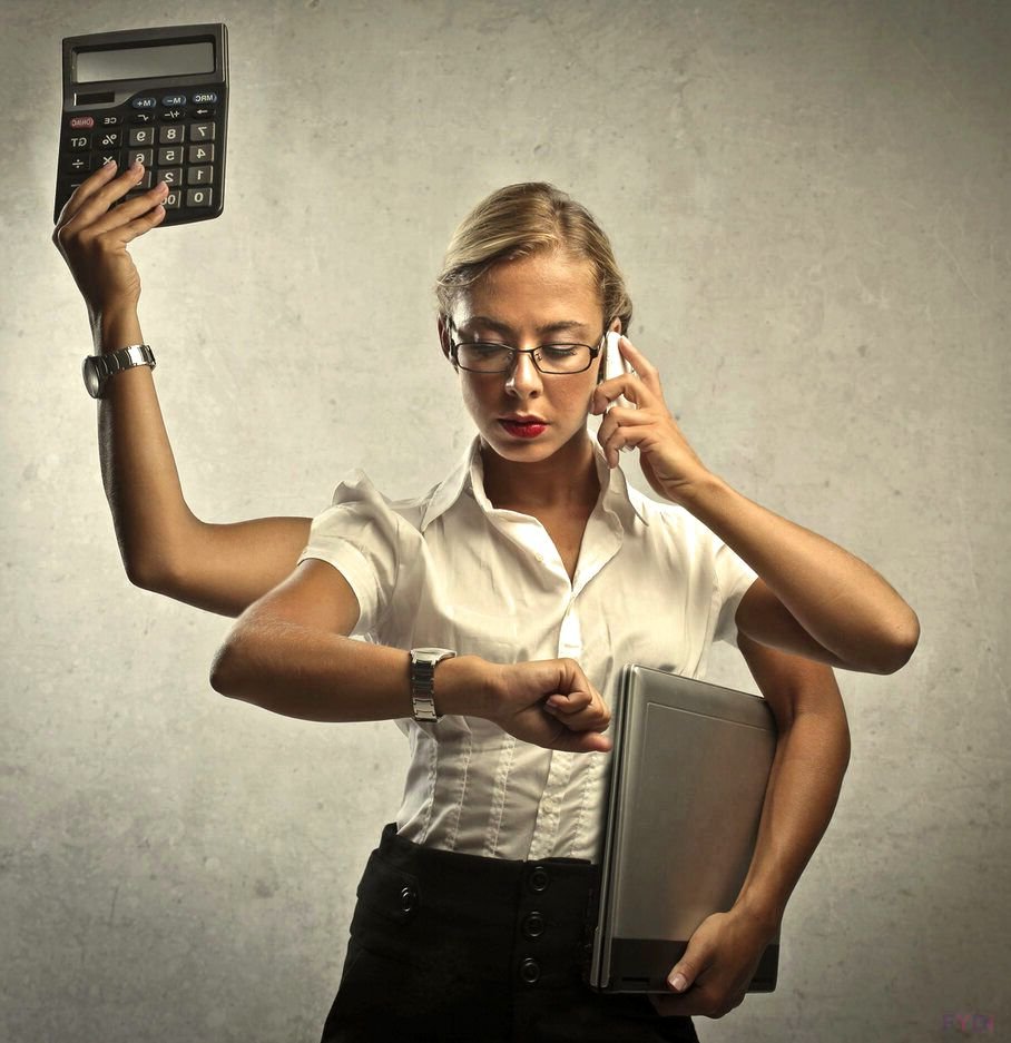 Многозадачность женщины