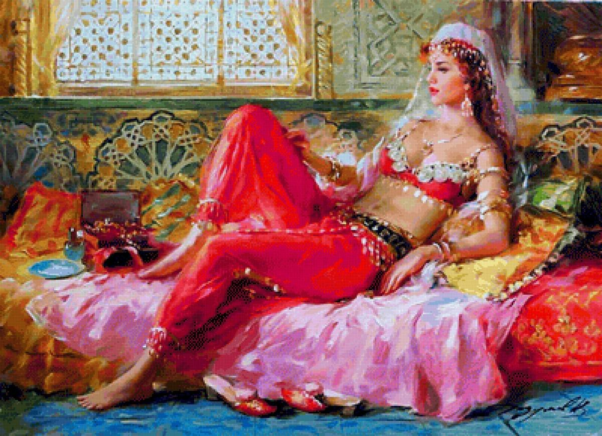 Картины в индийском стиле