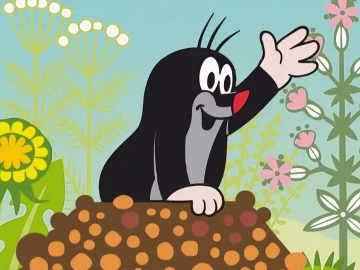 Крот в каске