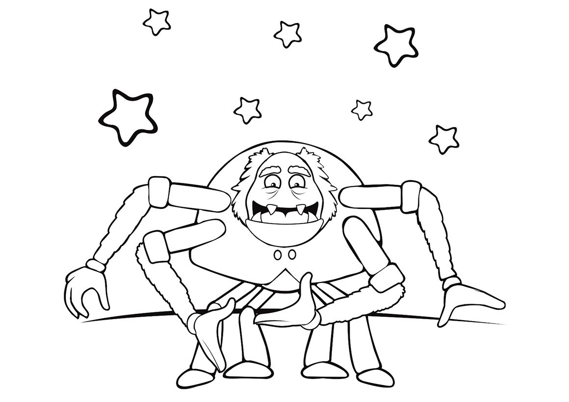 Паук Шнюк злой