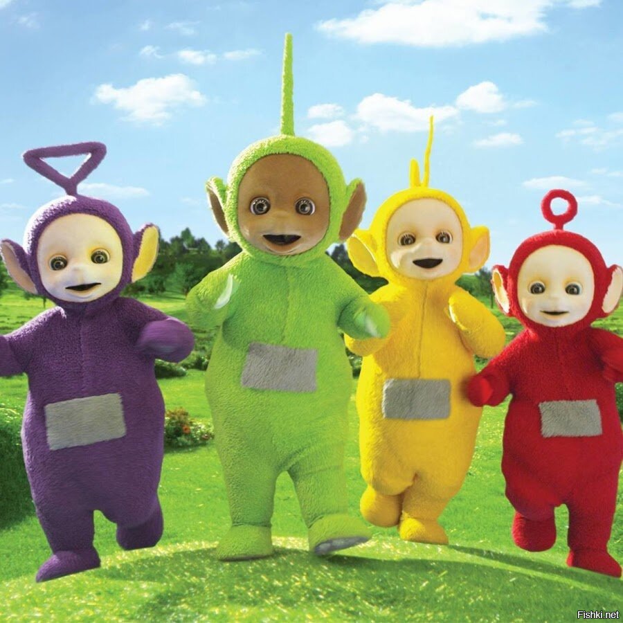 Телепузики тинки винки Дипси Ляля по