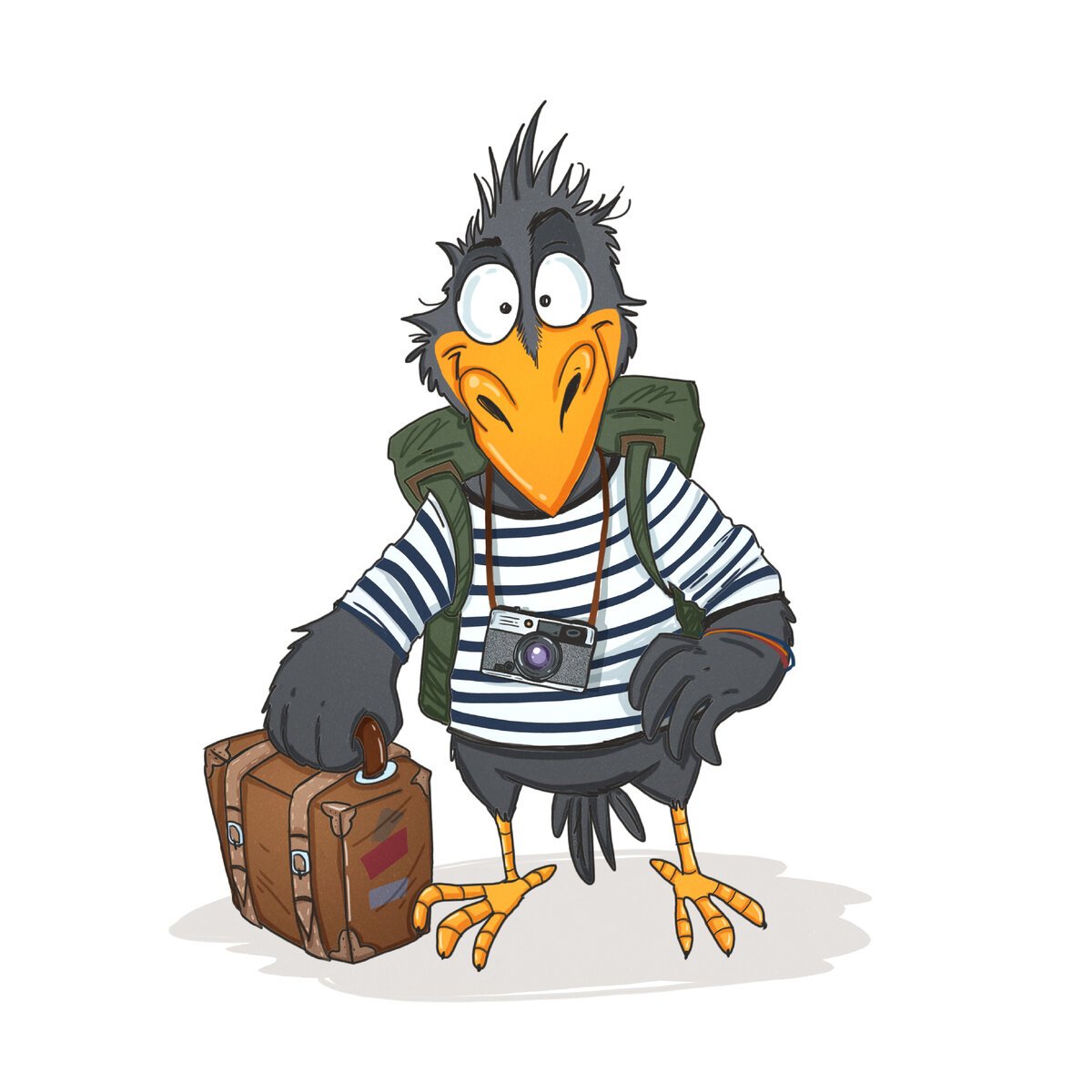 Тайна третьей планеты мультфильм птица Говорун