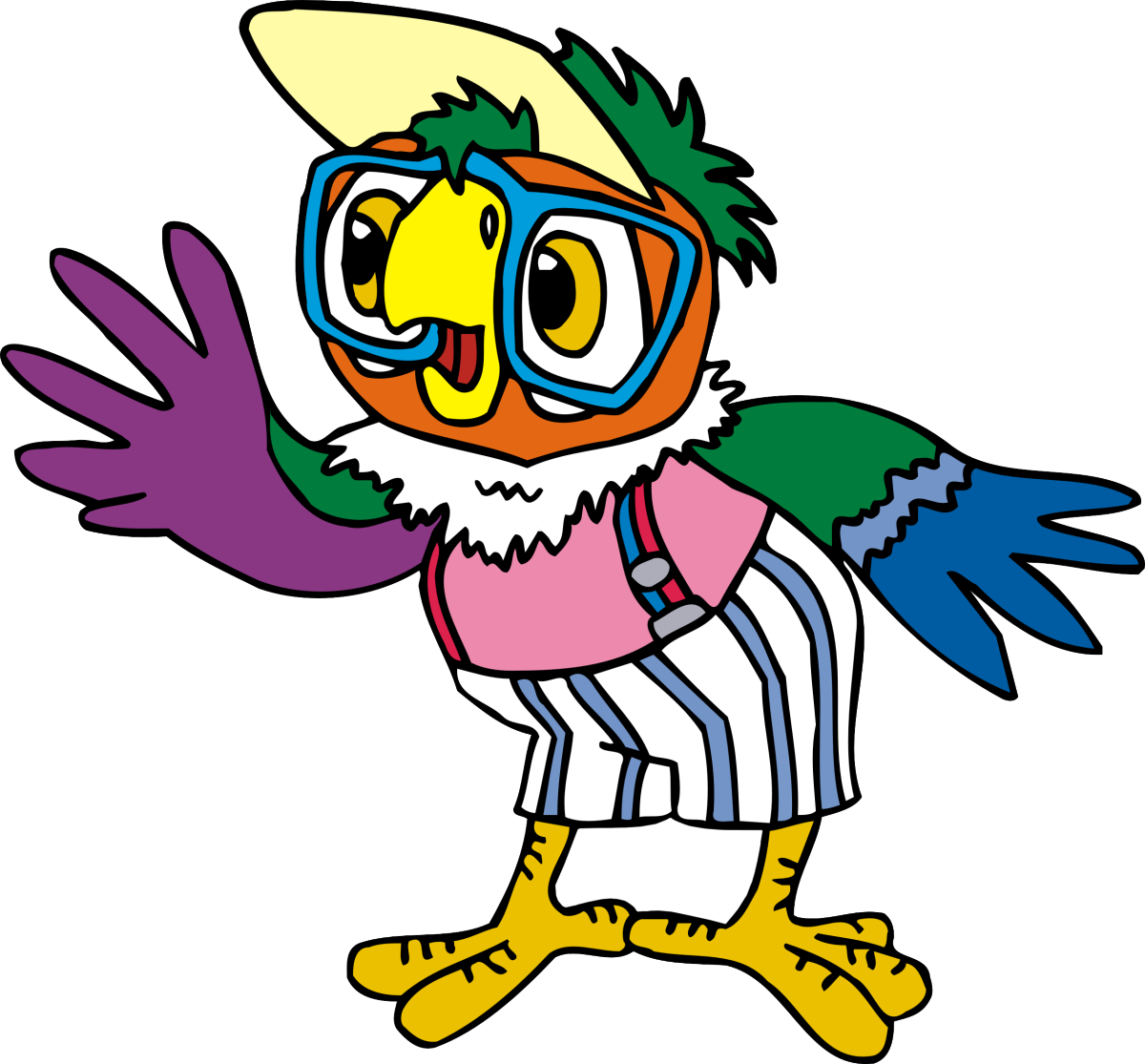 Птица Говорун из мультфильма тайна третьей планеты