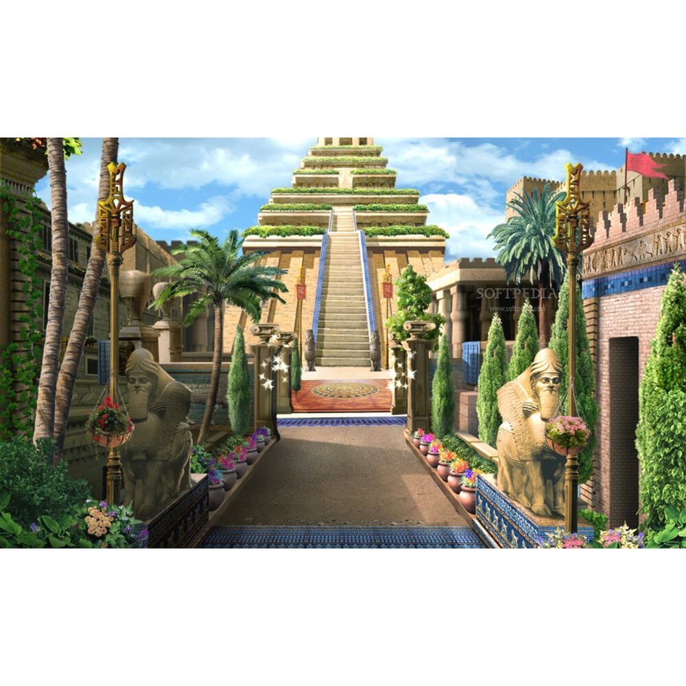 Висячие сады Семирамиды в Вавилоне сейчас