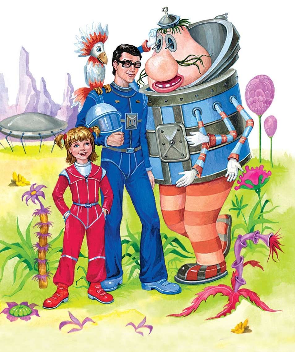 Весельчак из мультика тайна третьей планеты