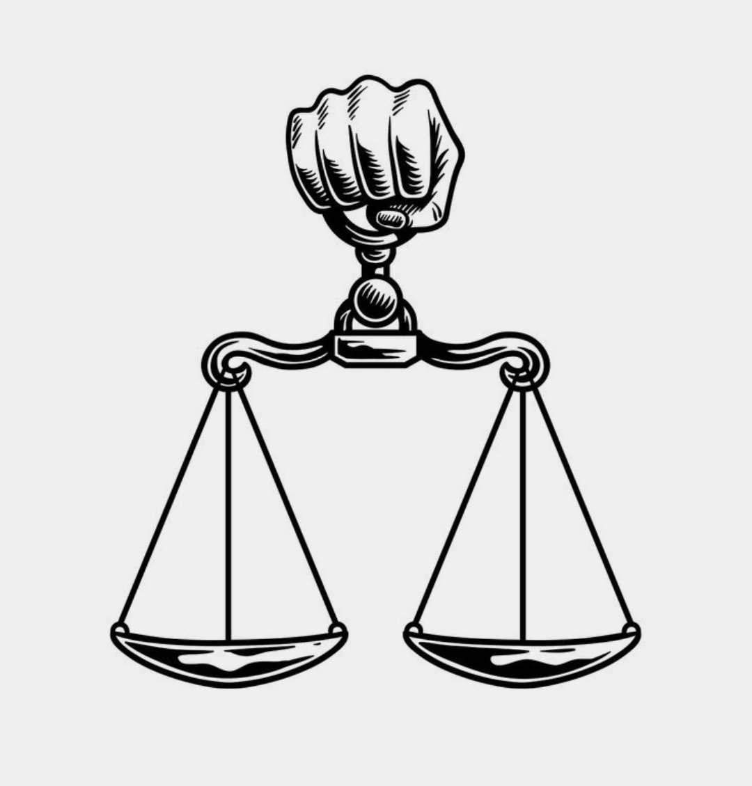 Весы правосудия на английском