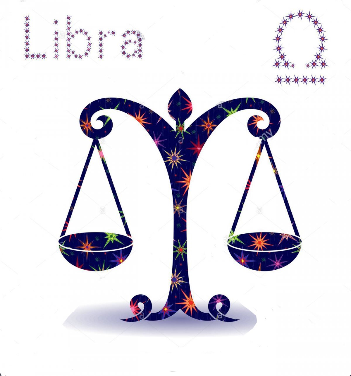 Знак зодиака весы рисунок
